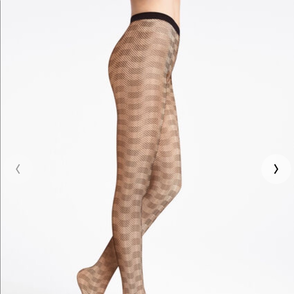 NWT Wolford two tone look tights